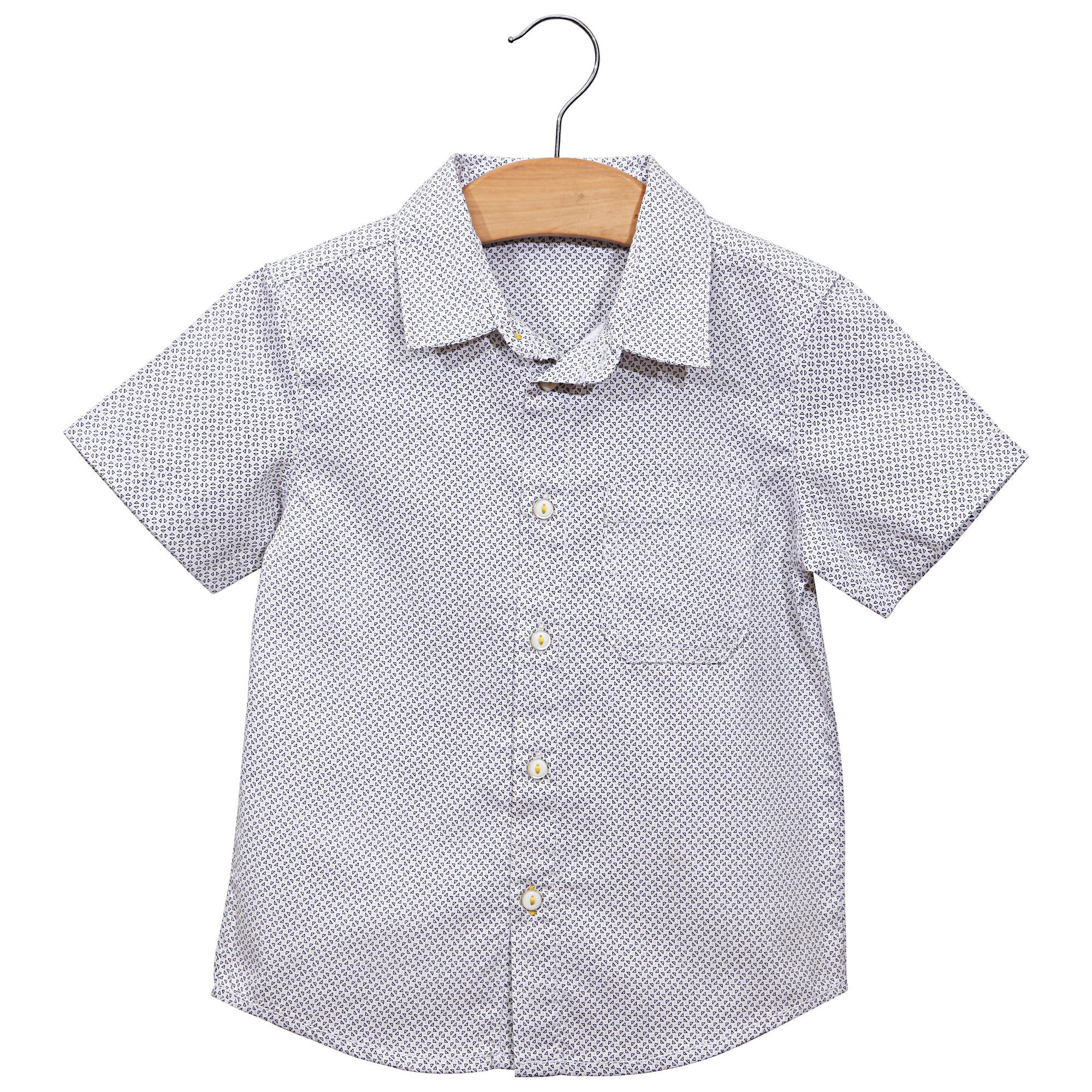 Micro Print Shirt by Boy Crew
