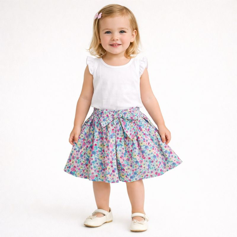 Floral watercolour Skirt