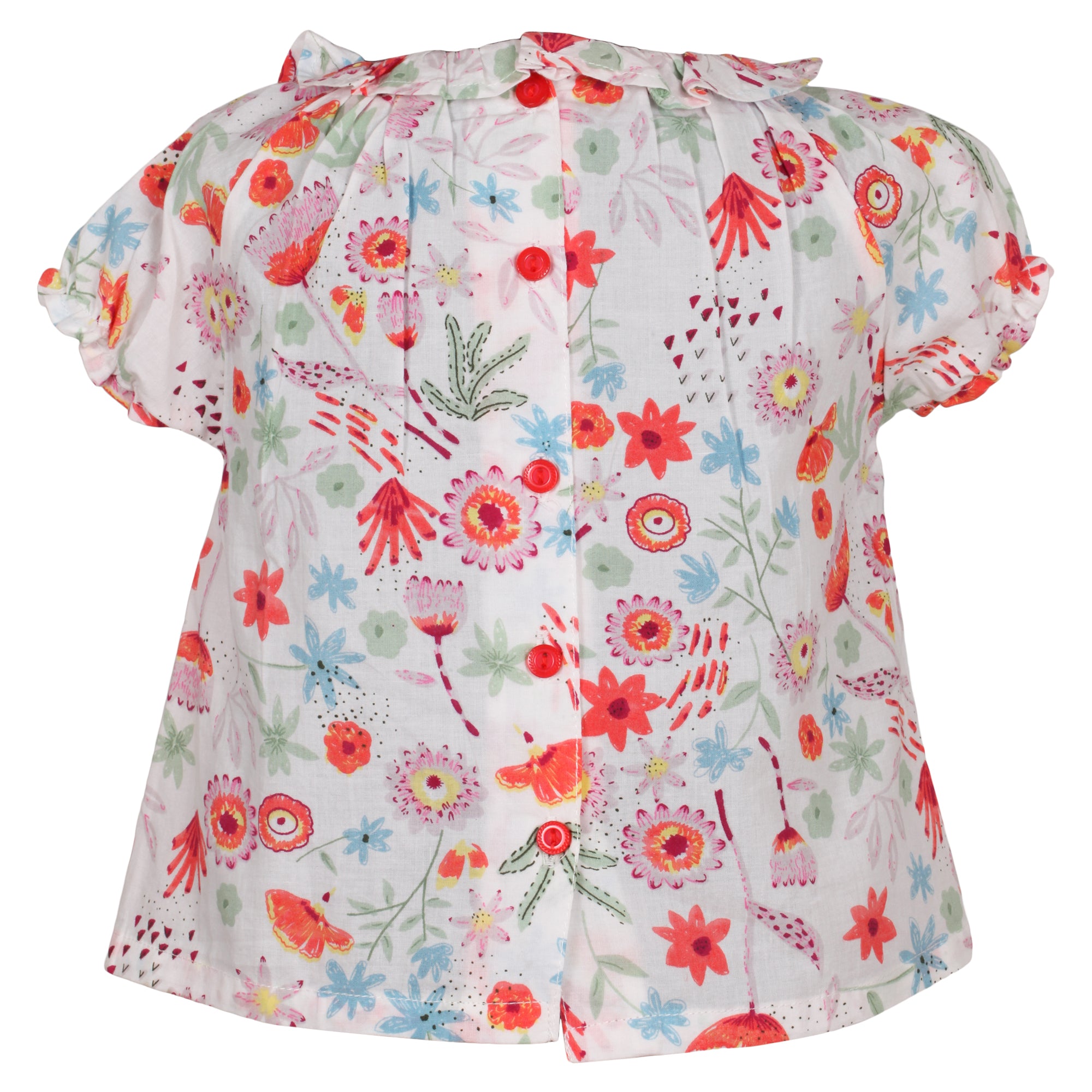 Florence Floral Print Top