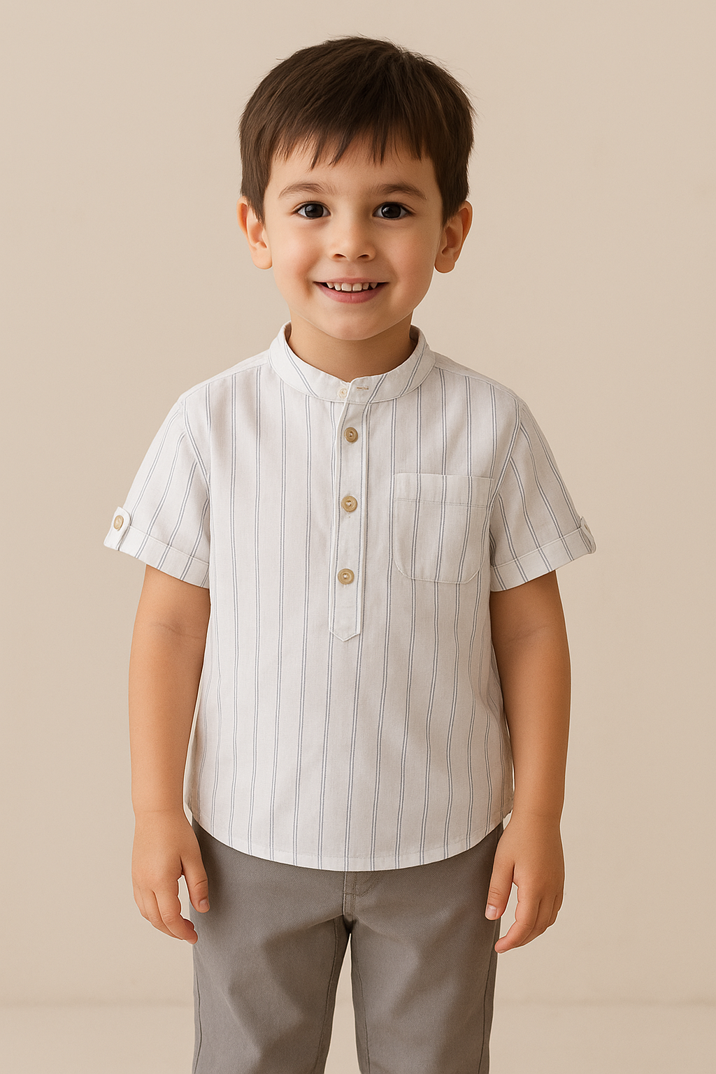 Striped Lightweight Shirt by Boy Crew