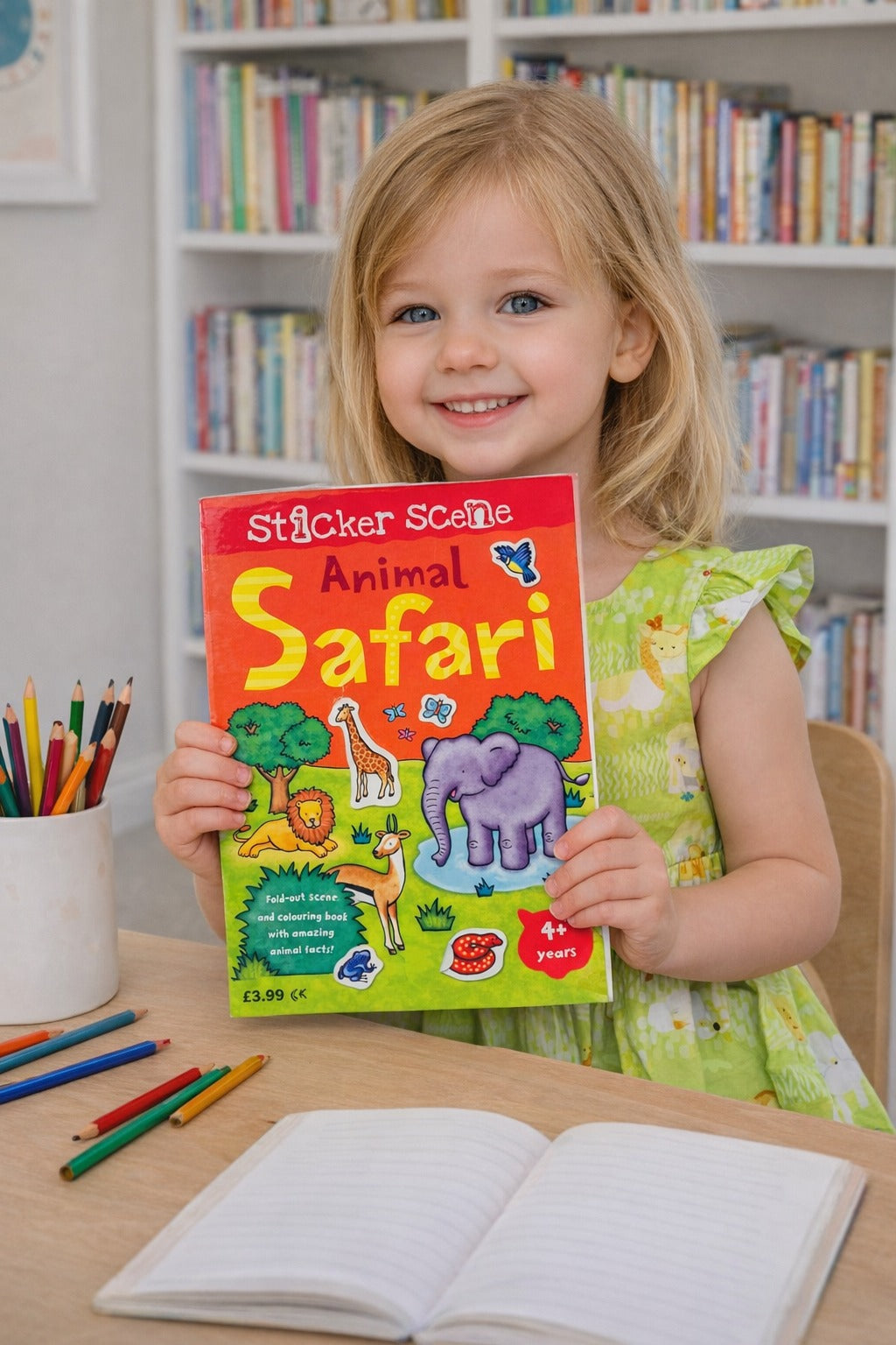 Sticker Scene – Animal Safari