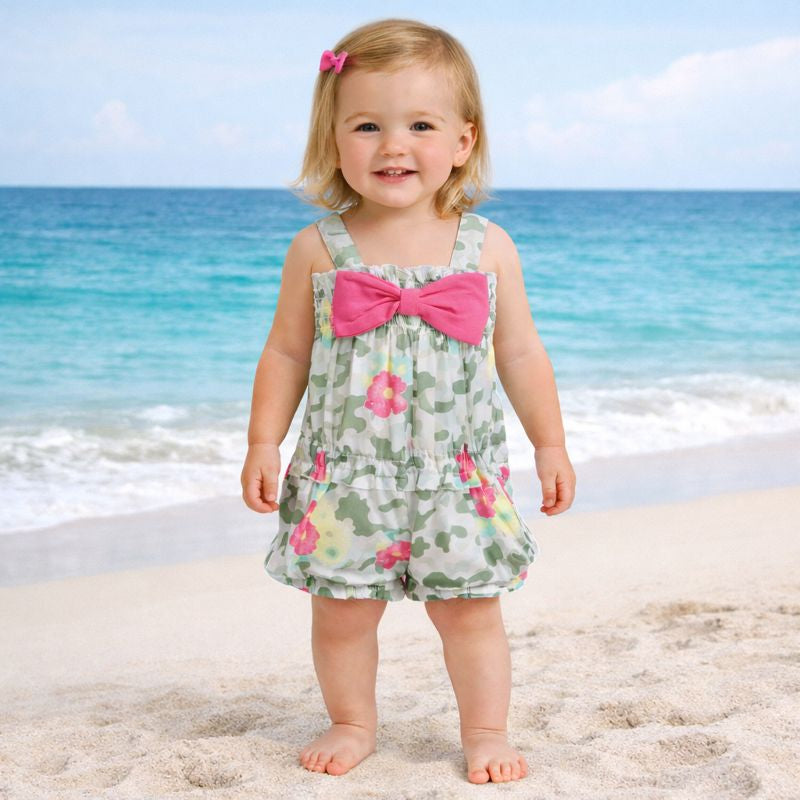 Summer Jumpsuit with Bow