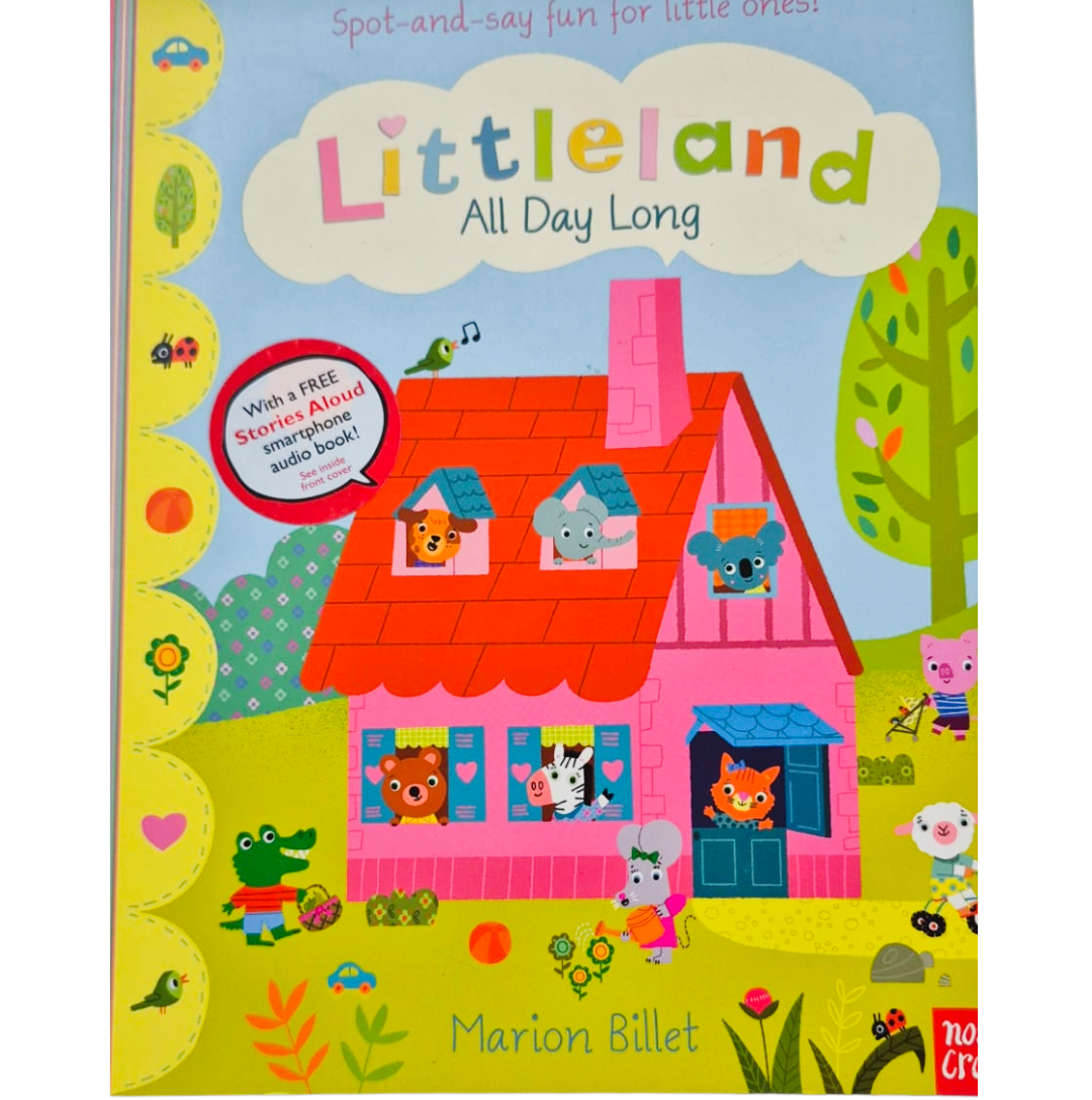Littleland All Day Long – Illustrated Story Book for Kids