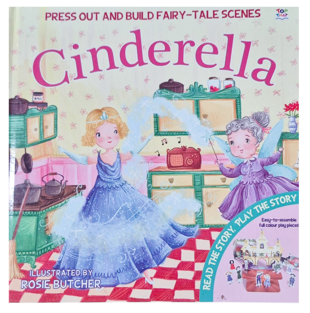 Cinderella – Press Out and Build Fairy-Tale Scenes