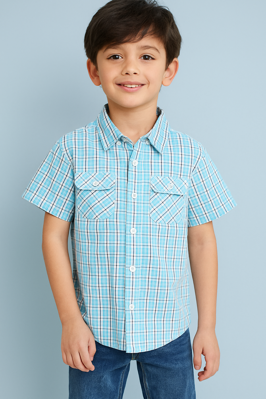 SkyGrid Double Pocket Shirt by Boy Crew