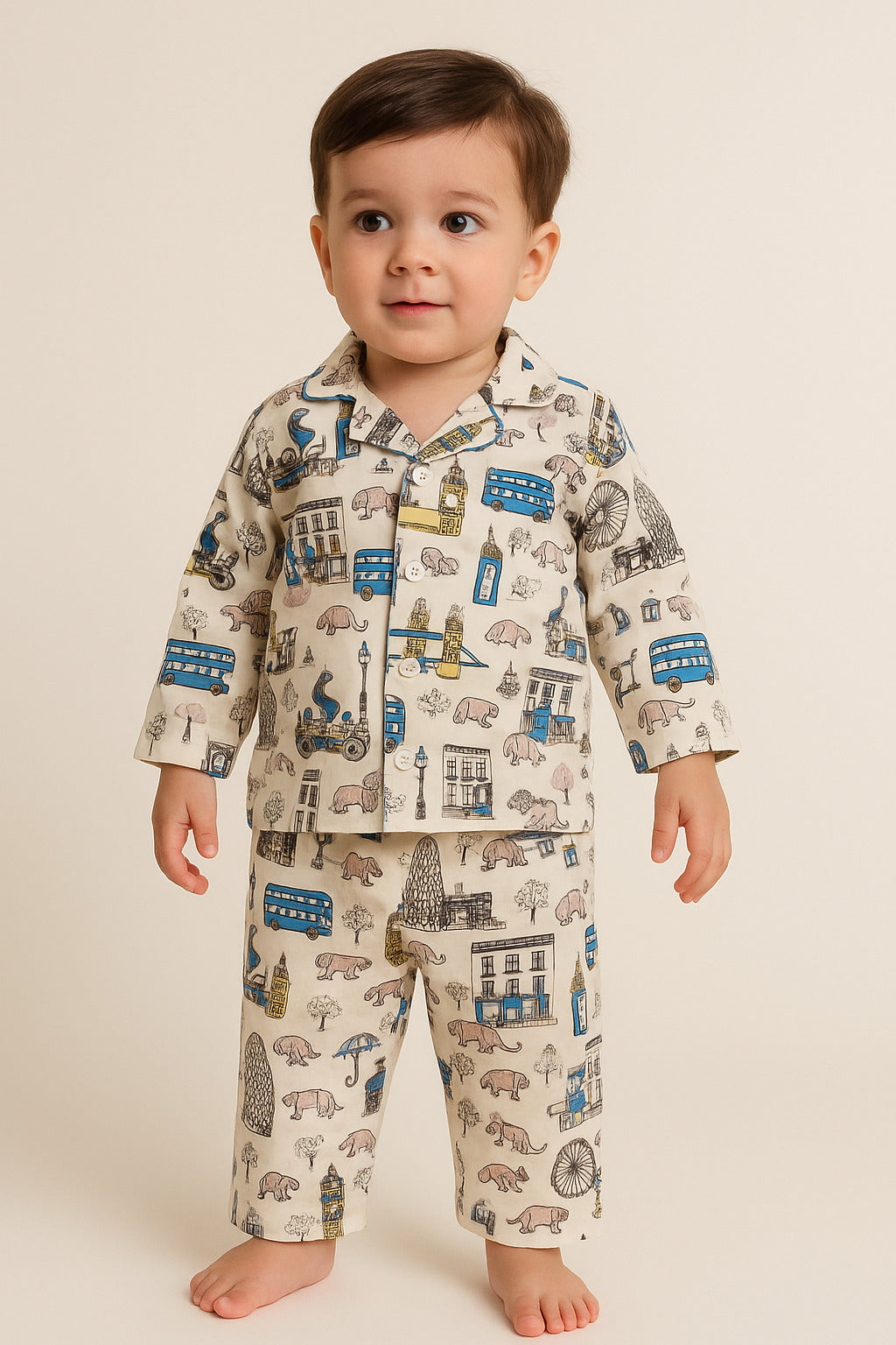 Landmarks of London nightsuit set by Pyjama Party